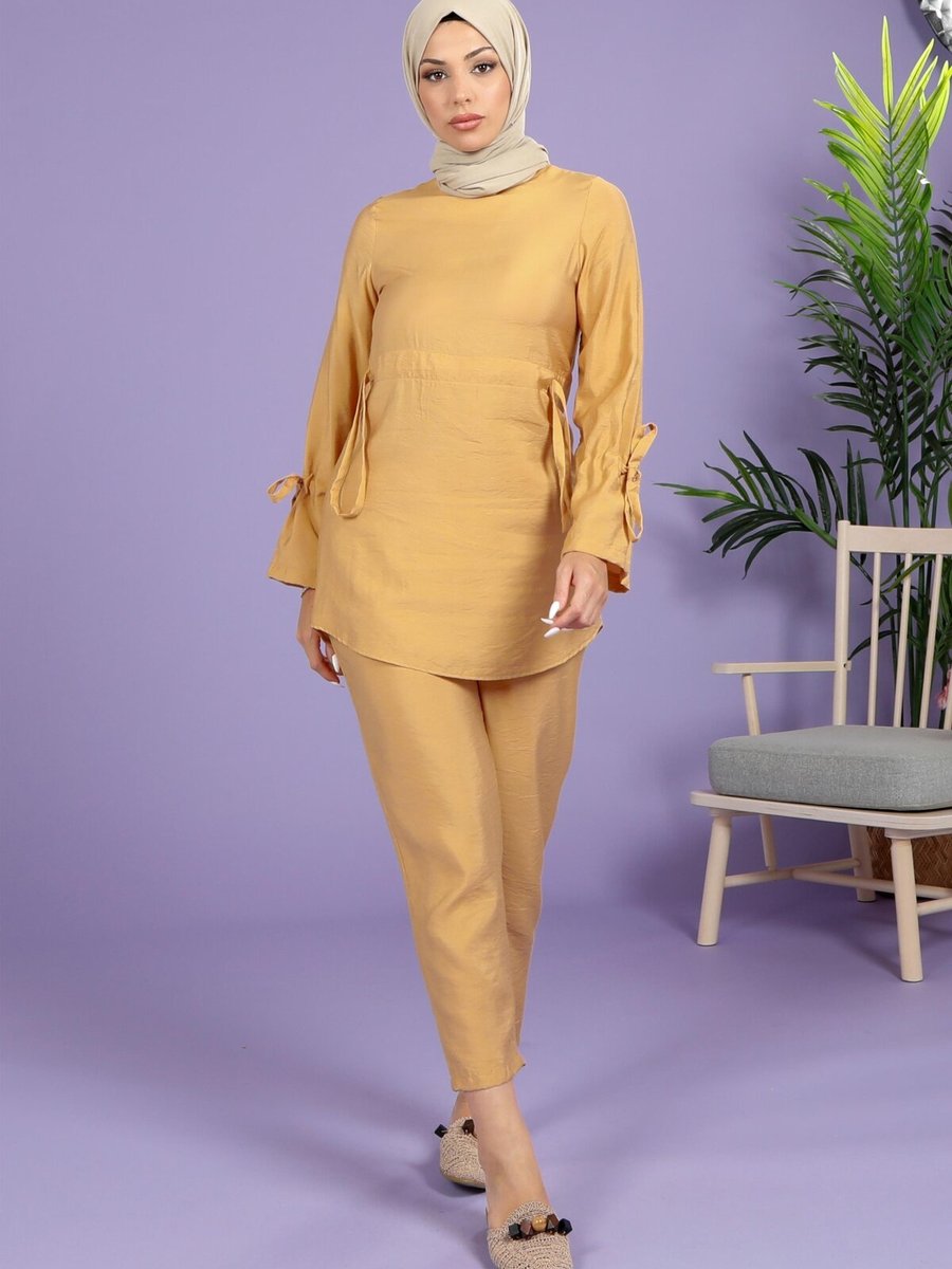 Beyza Camel Tunik