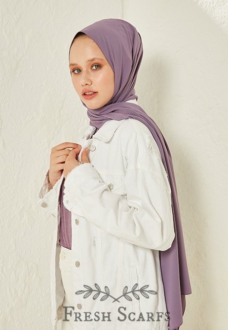 FRESHSCARFS Lavanta Medine İpeği Şal