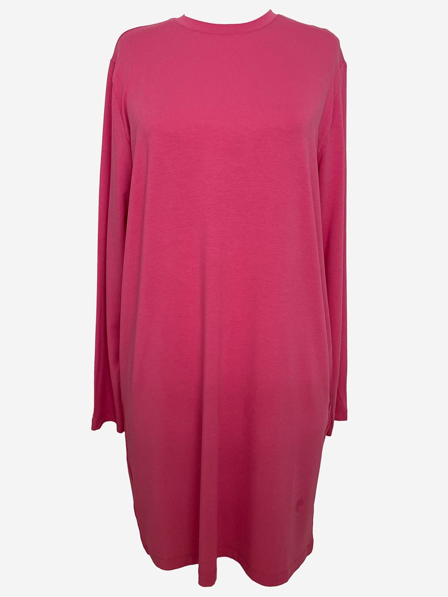 Plistre Pembe Basic Tunik
