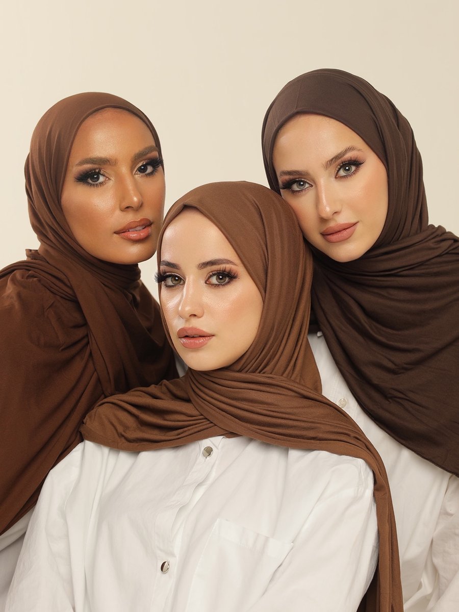 Beyzak Store 3'lü Avantaj Seti Luxury Penye Şal Acı Kahve Çikolata Bitter