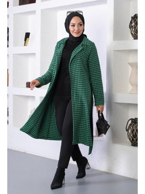 Benguen Kazayağı Trençkot Zümrüt