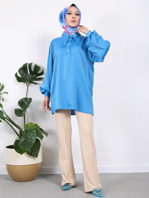 Vav Bej Denim Etek