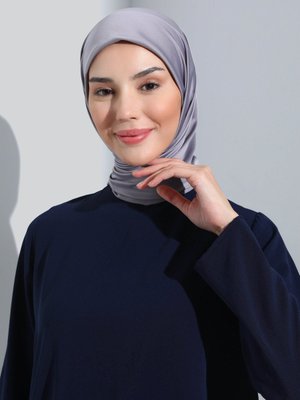 MADAME POLO Gri Eşarp