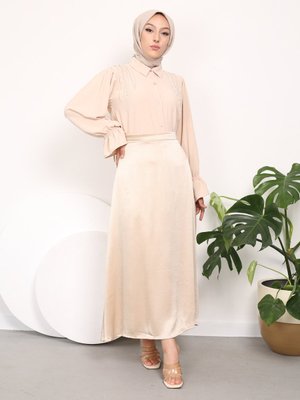Vav Siyah Kuşak Detaylıtunik & Pantolon Takım