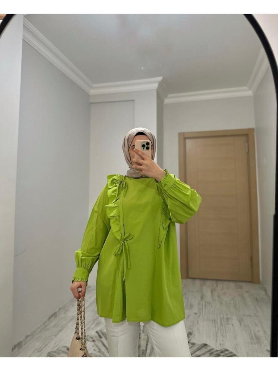 Ceydadesignn Bağlama Detaylı Gömlek