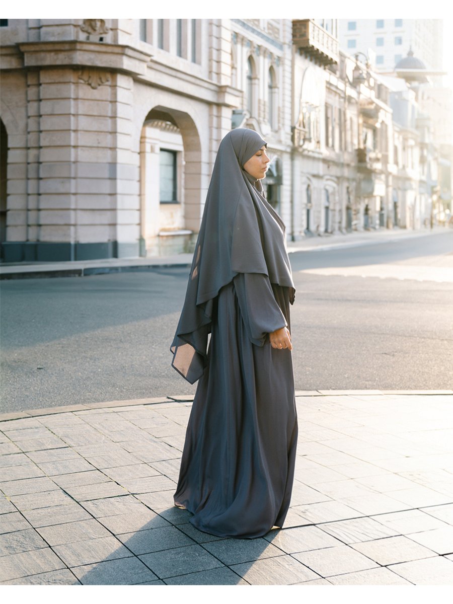 Suhıt Collectıon Ferace & Abaya Sufle Takım