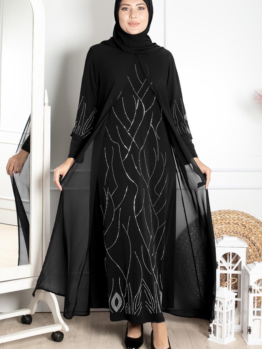 Fahima Irmak Abiye Elbise Siyah