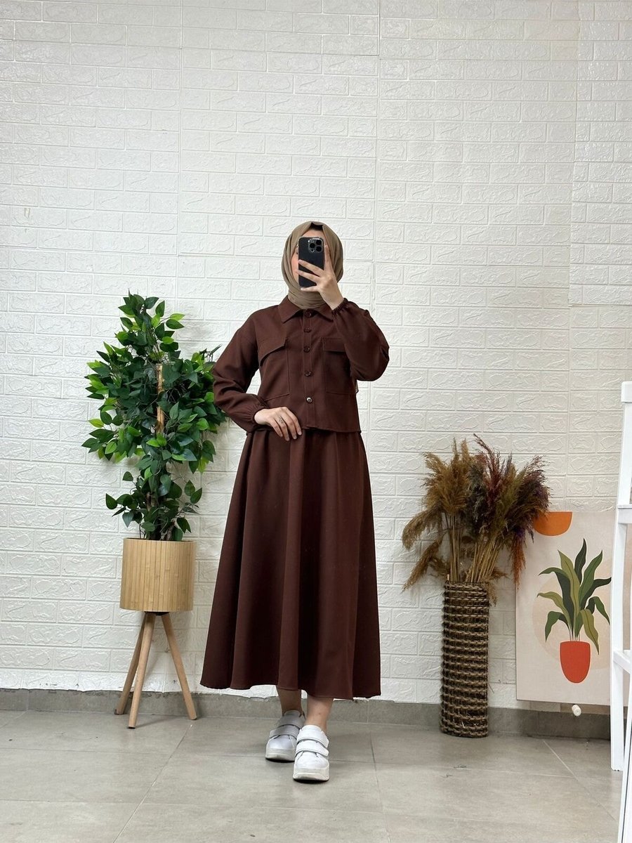 Moda Ceyda Etekli Takım