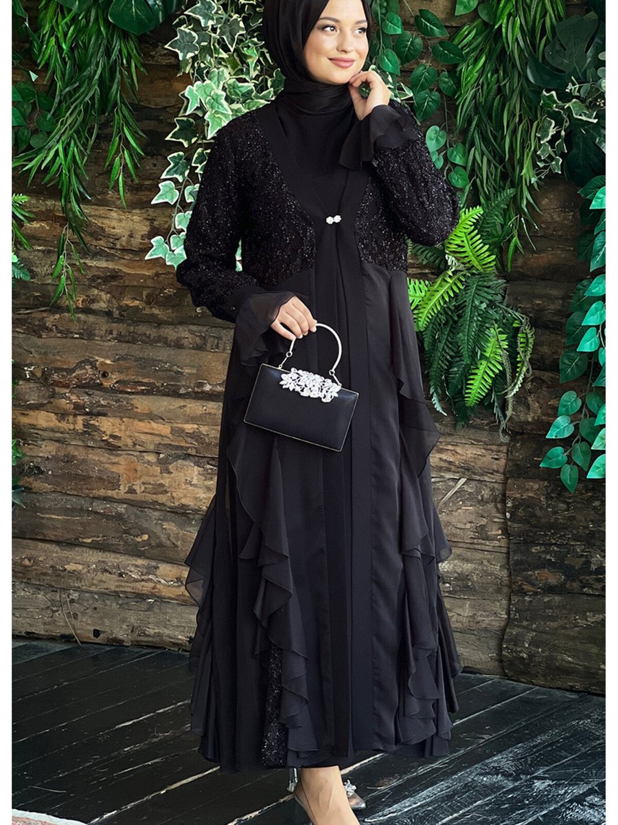 Şükran Abaya Siyah