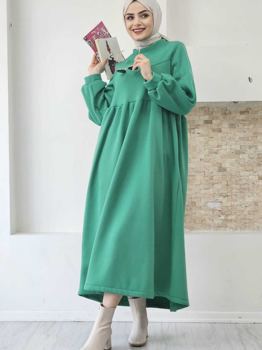 Hb Moda Collection İplik Sweat Elbise