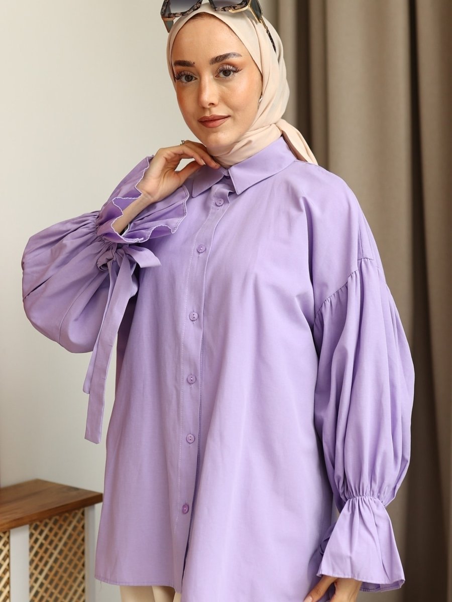 Gizce Bond Lila Tunik