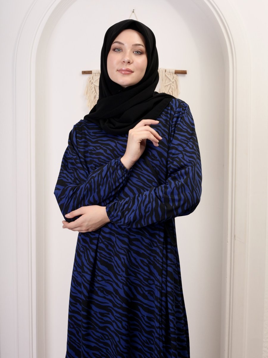 Kutay Collection Yandan Bağlamalı Namaz Elbisesi