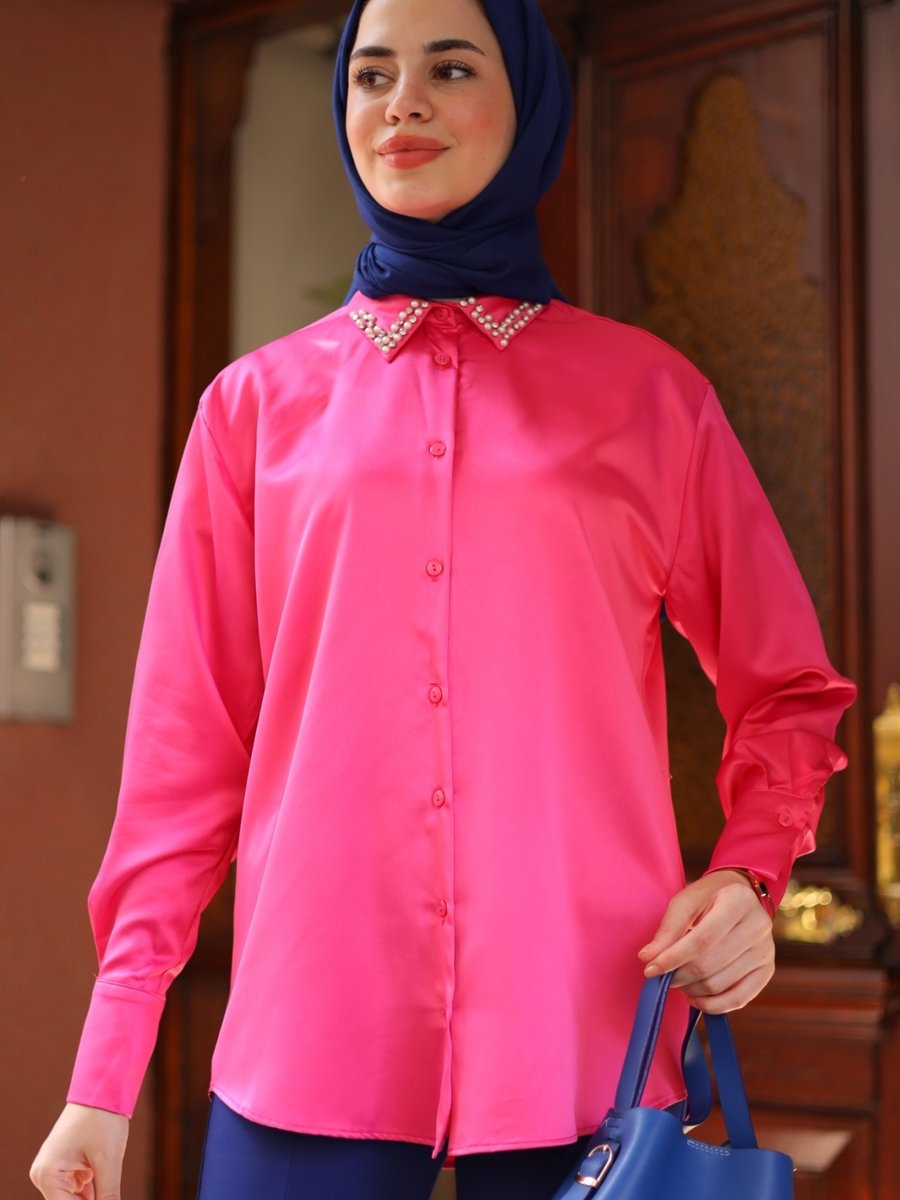 Gizce Arima Pembe Tunik