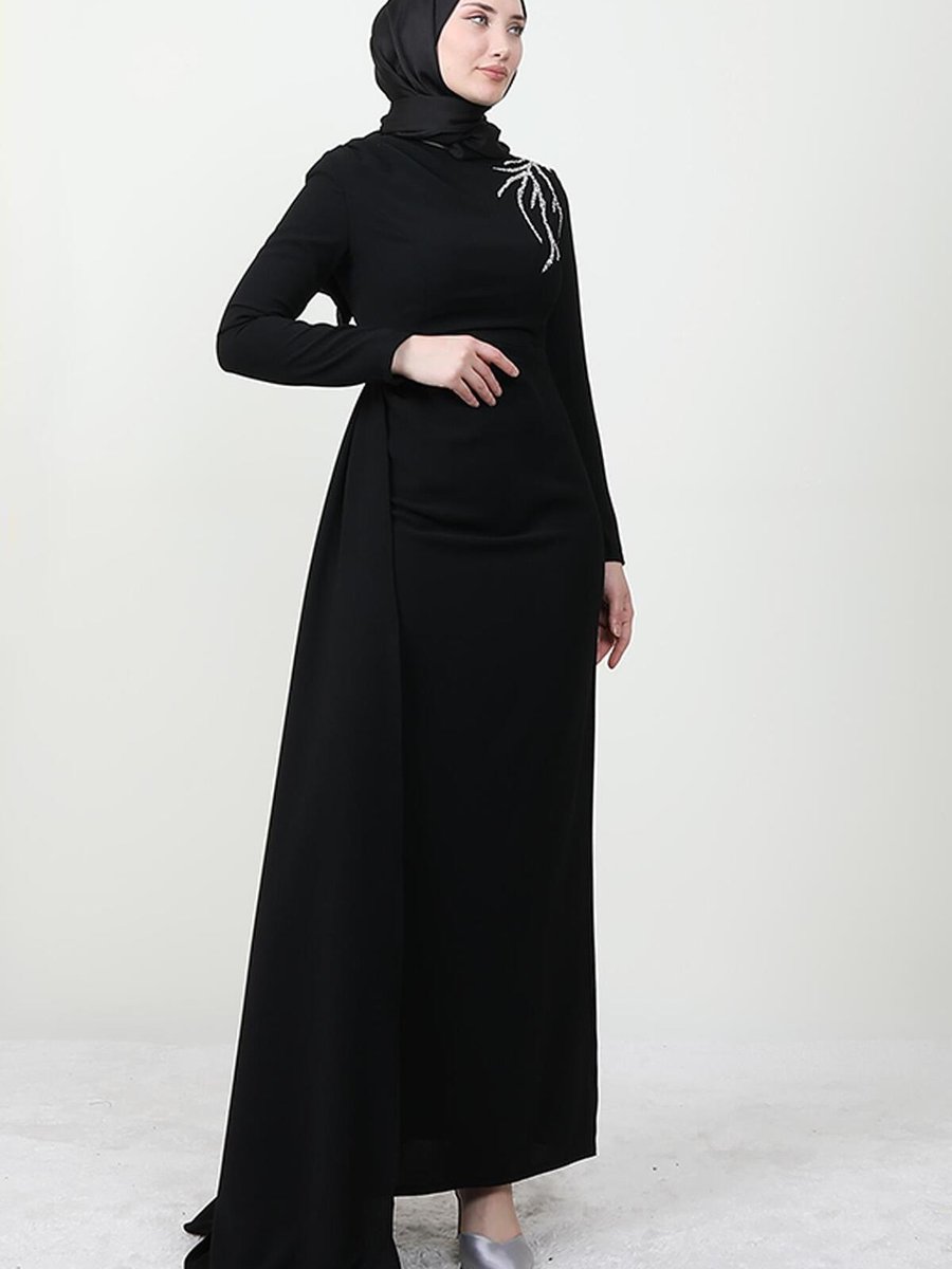 Giza Giyim Arya Elbise Siyah