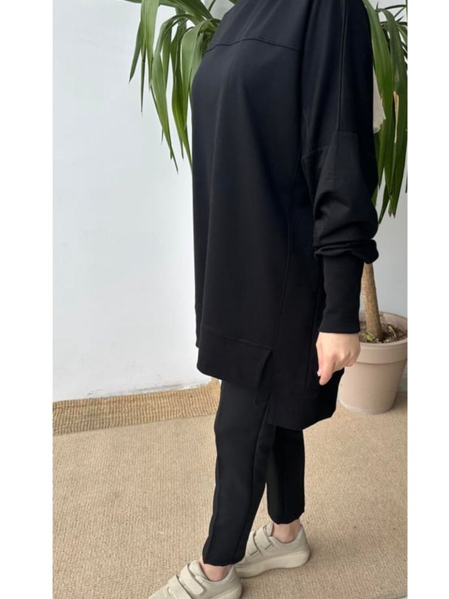 Sagaa Basic Sweatshirt Siyah