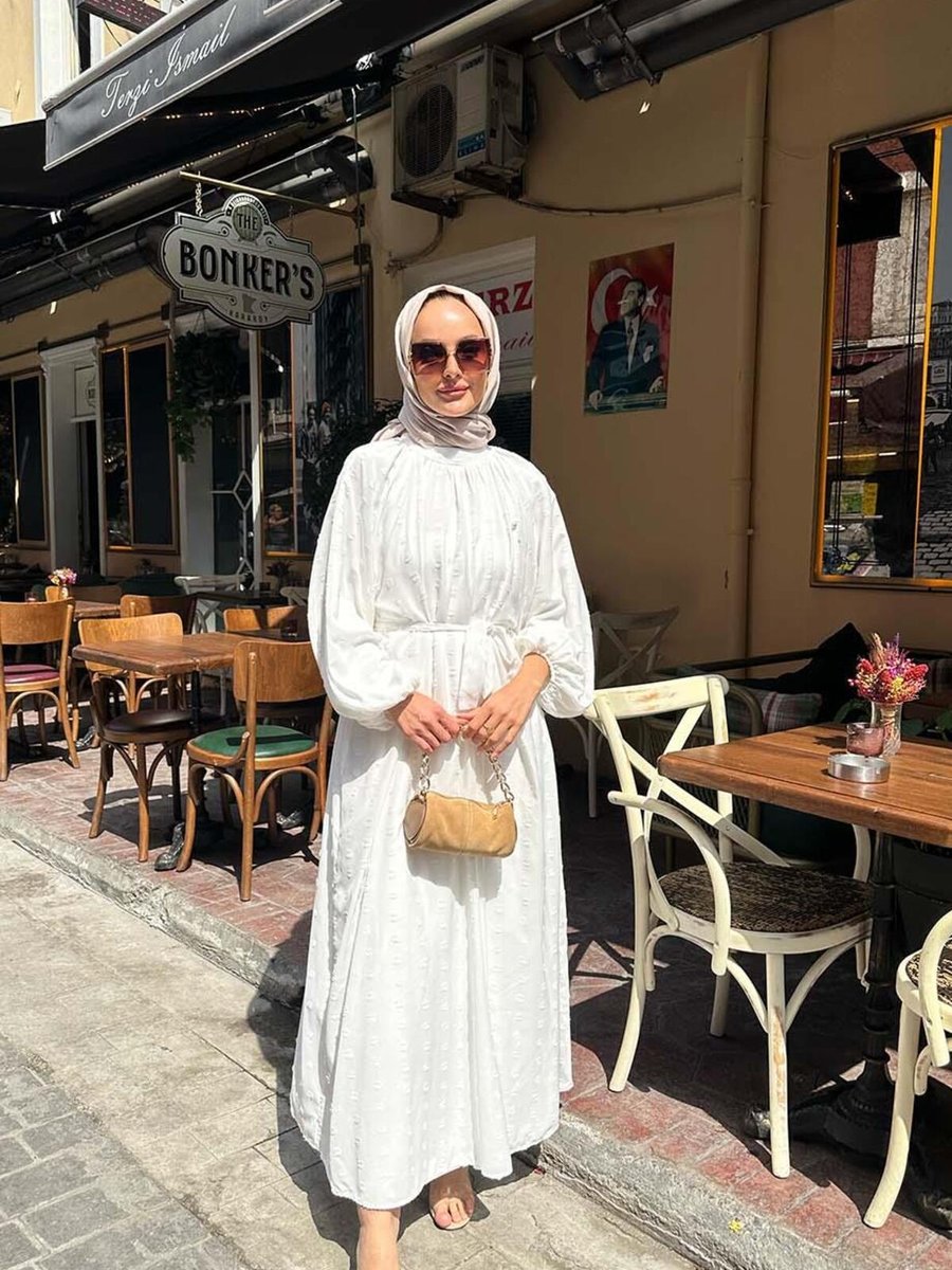 Fushya Aisha Şifon Elbise