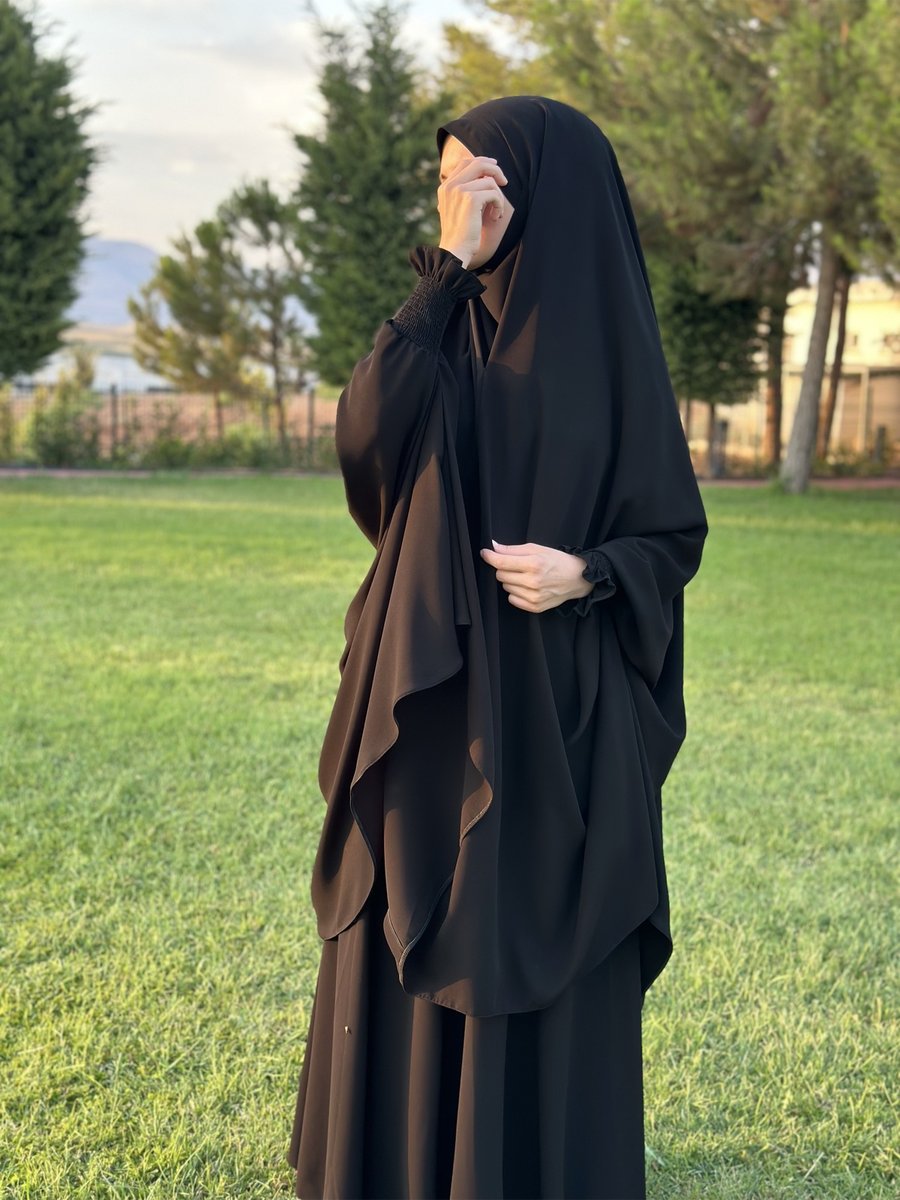 Zilif Butik İğneli Peçeli Afgan Takımı Siyah