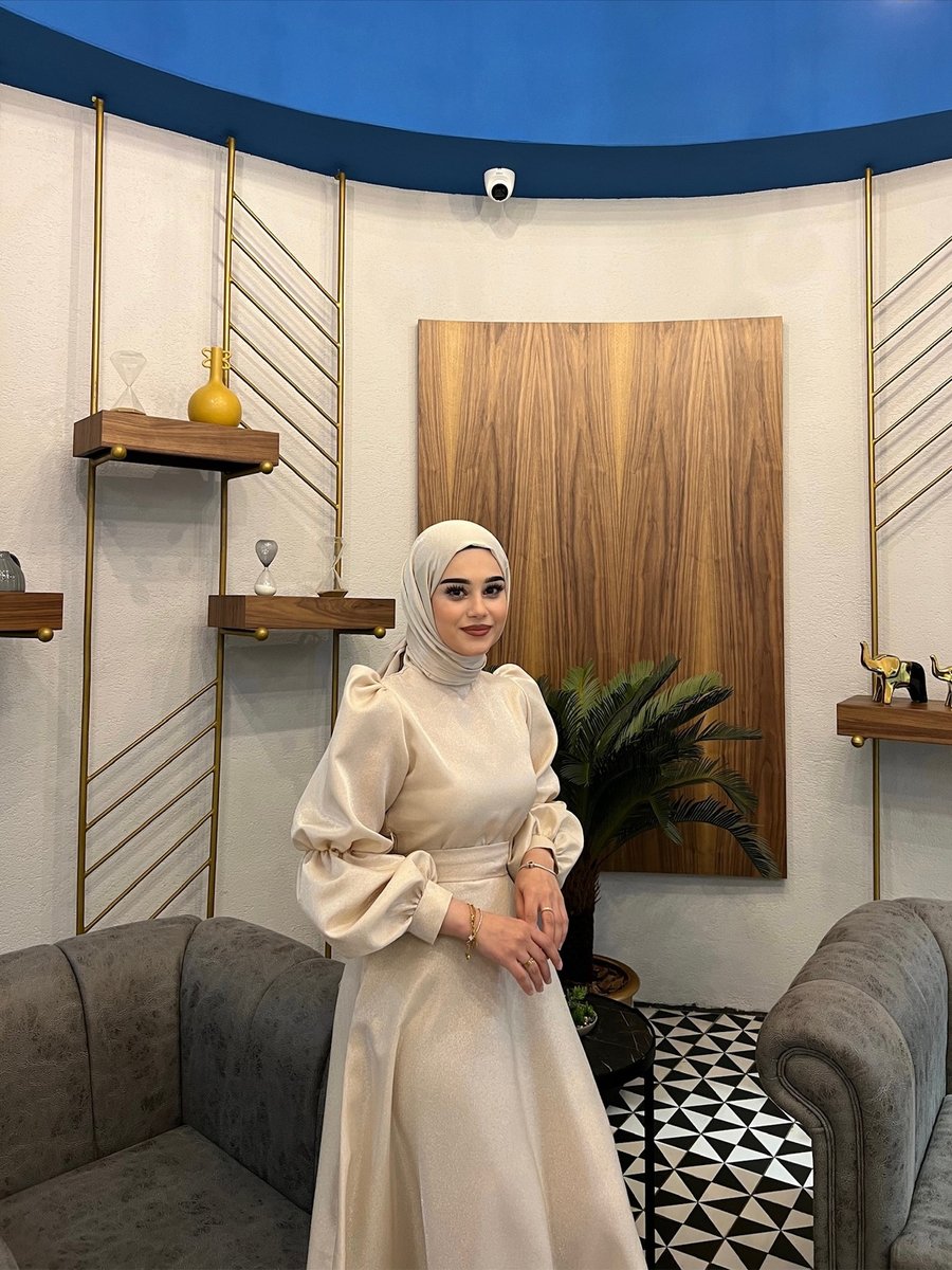 Kadel Alya Abiye Elbise Bej