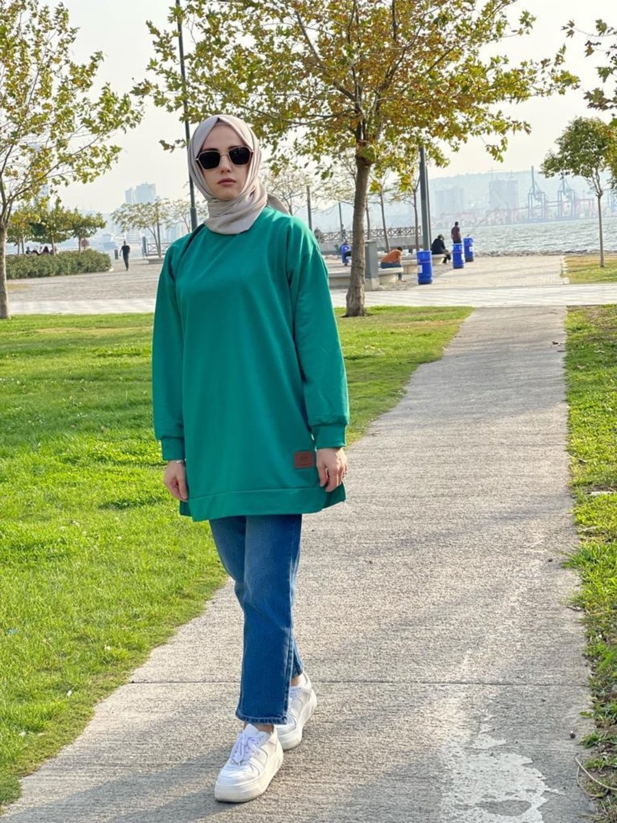 Sinanur Günlük Tunik Sweatshirt