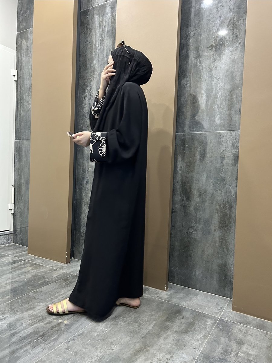 Messe Style Tesettür Abaya Ferace Abiye Elbise