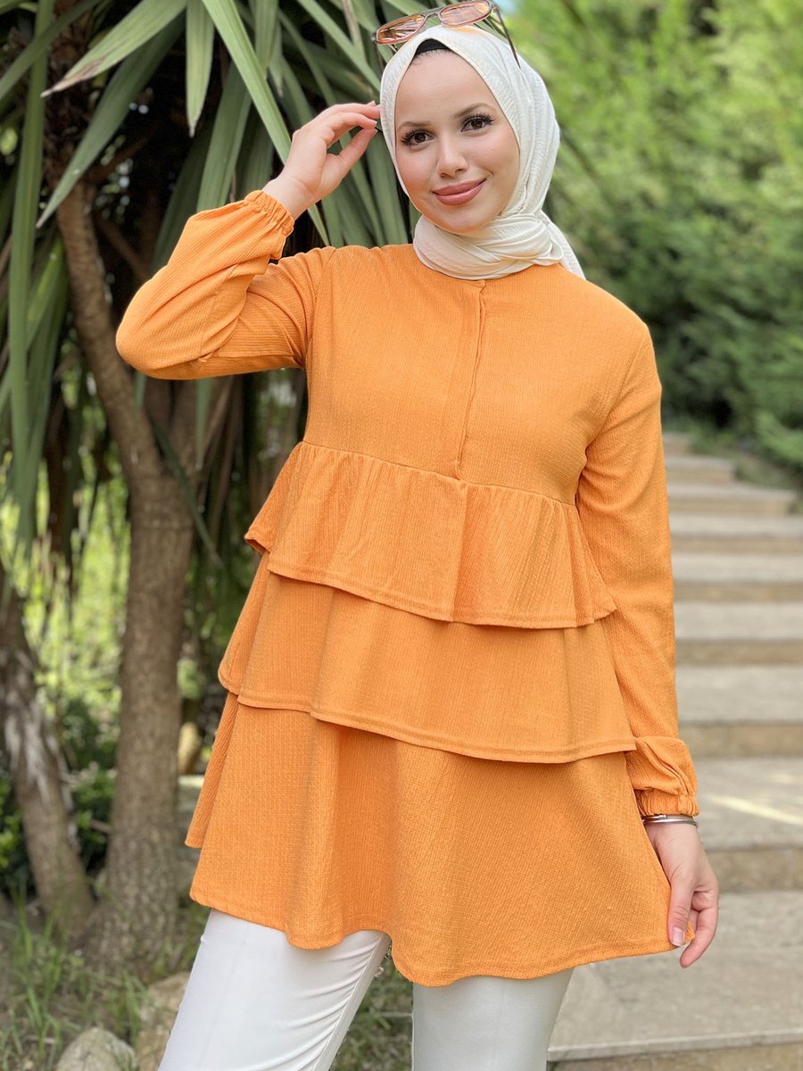 Tofisa Oranj Tunik