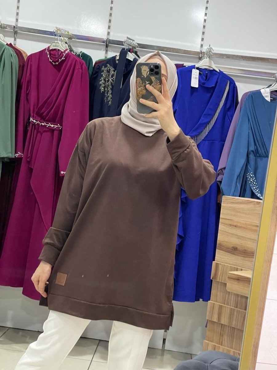 Sinanur Günlük Tunik Sweatshirt