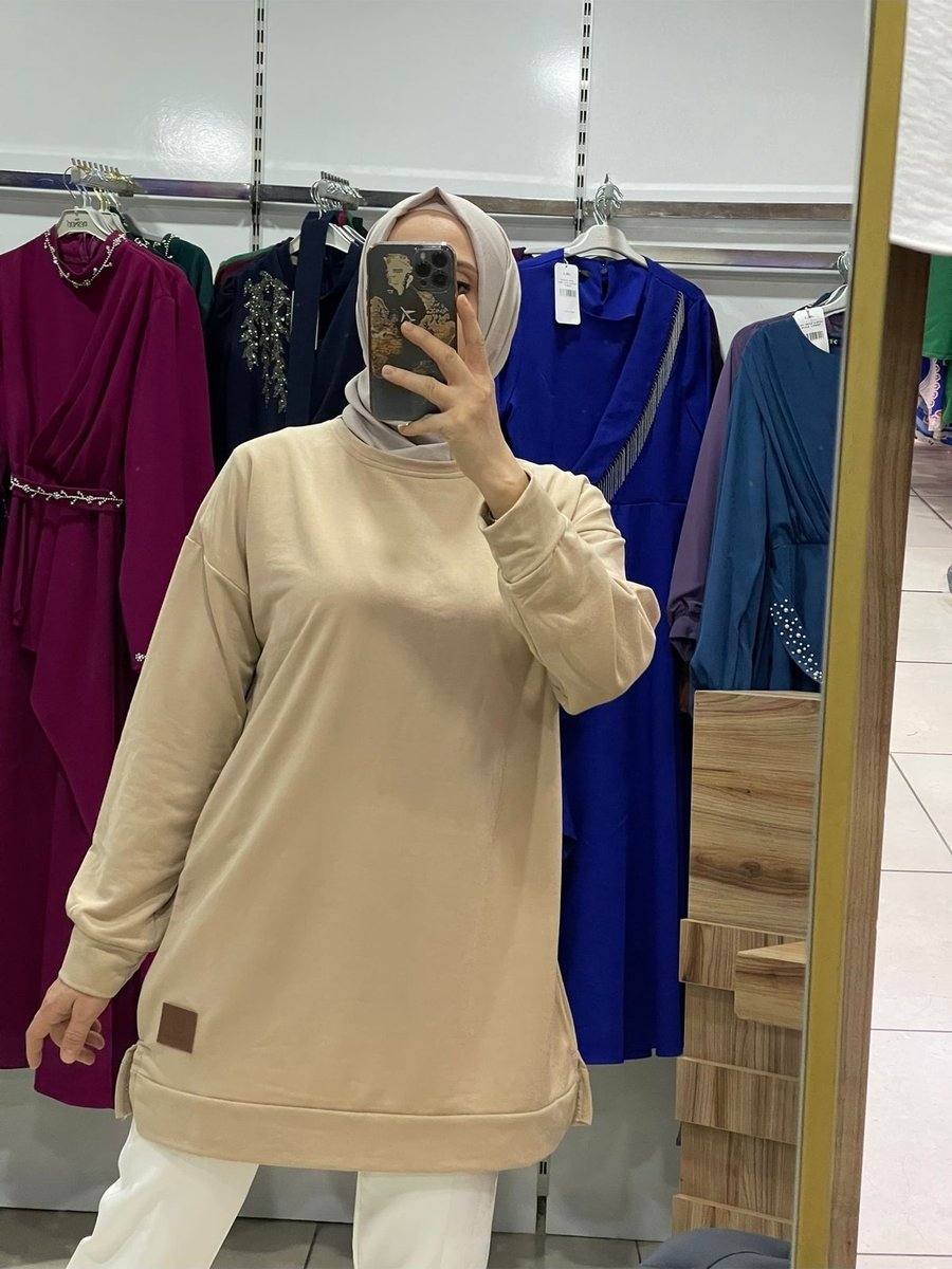 Sinanur Günlük Tunik Sweatshirt