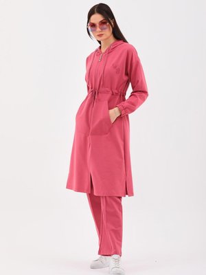 westbound Nar Çiçeği Trenç Model Eşofman Takım