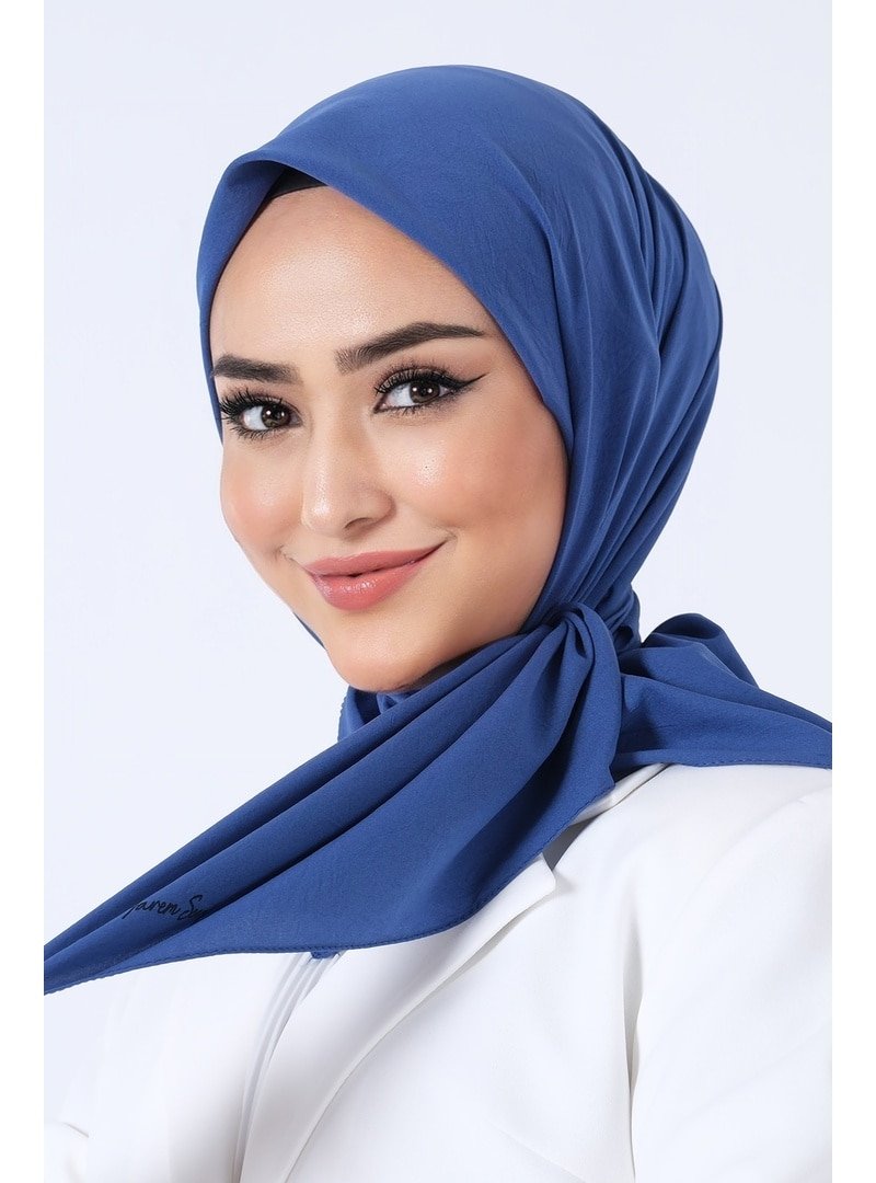 Harem Scarf Koyu İndigo Asya Eşarp