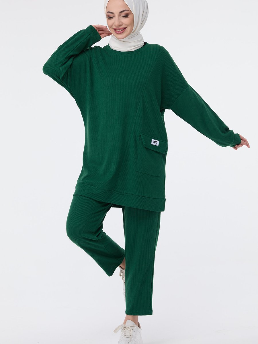 Tofisa Zumrut Tunik Pantolon