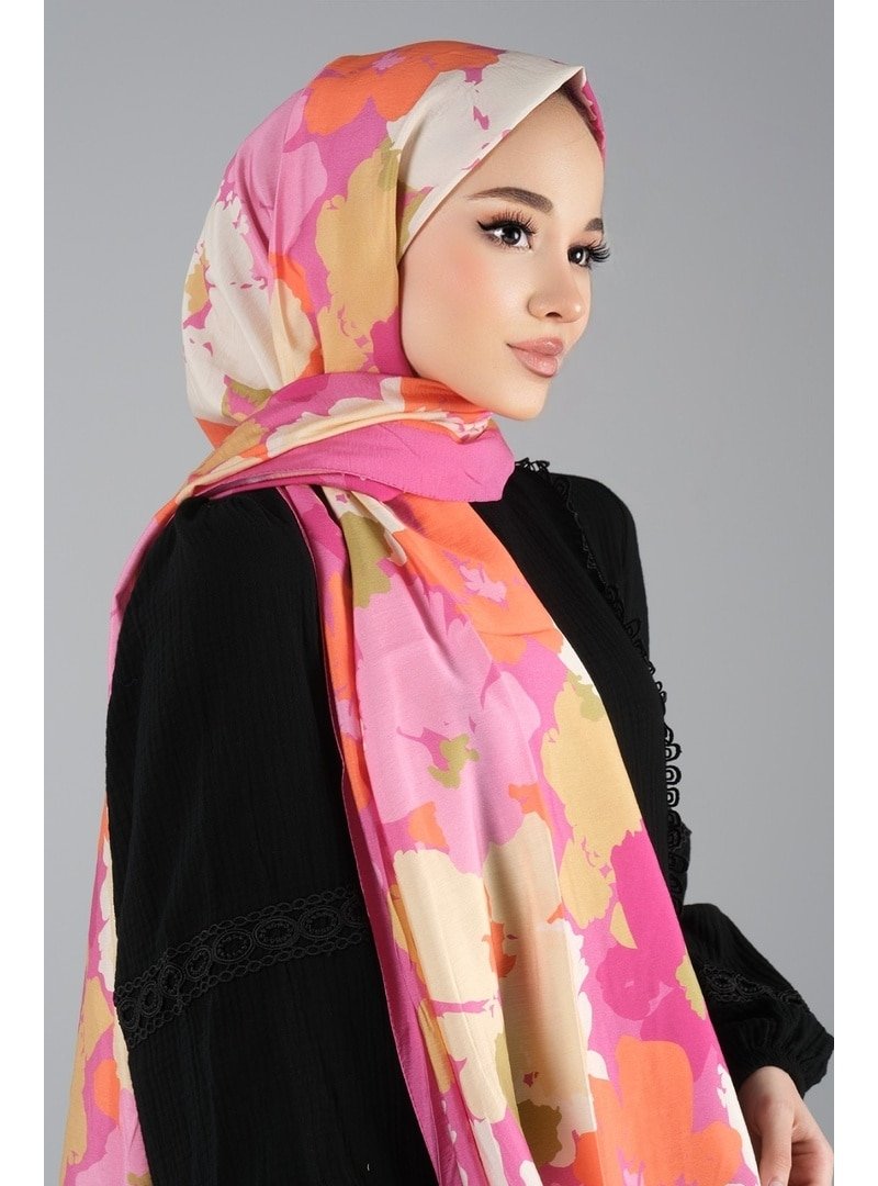 Harem Scarf Fuşya Monaliza Şal