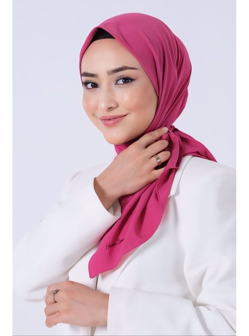 Harem Scarf Fuşya Asya Eşarp