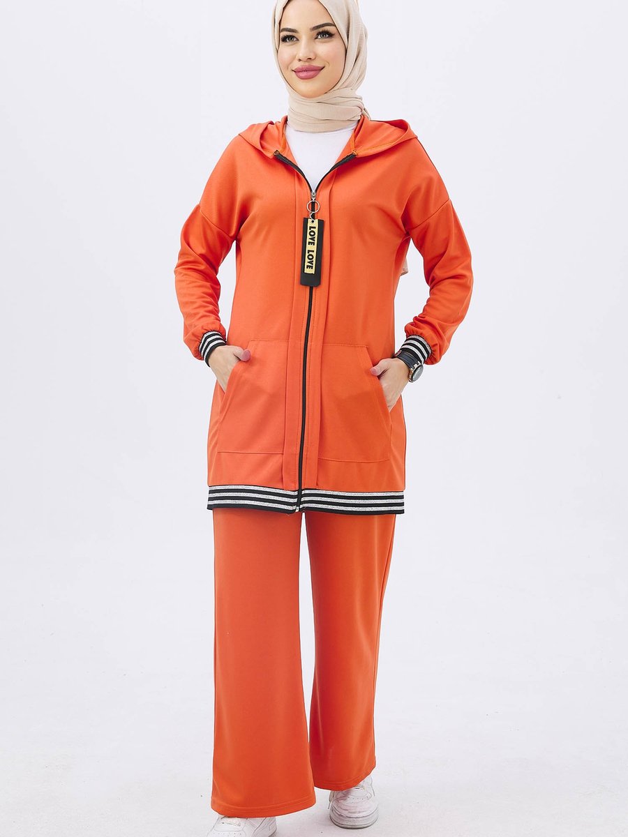 Tofisa Oranj Tunik + Pantolon