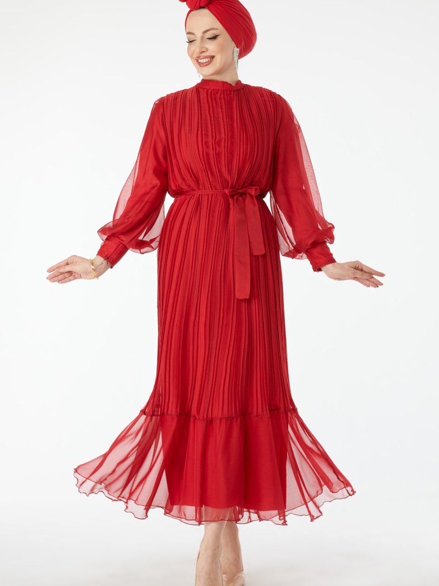Tofisa Kırmızı Elbise