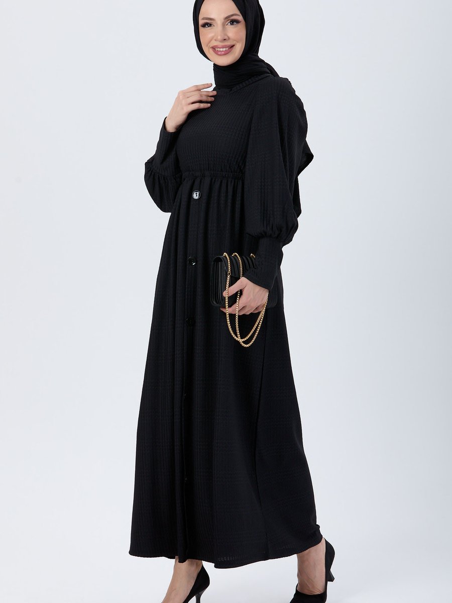 Tofisa Sıyah Elbise