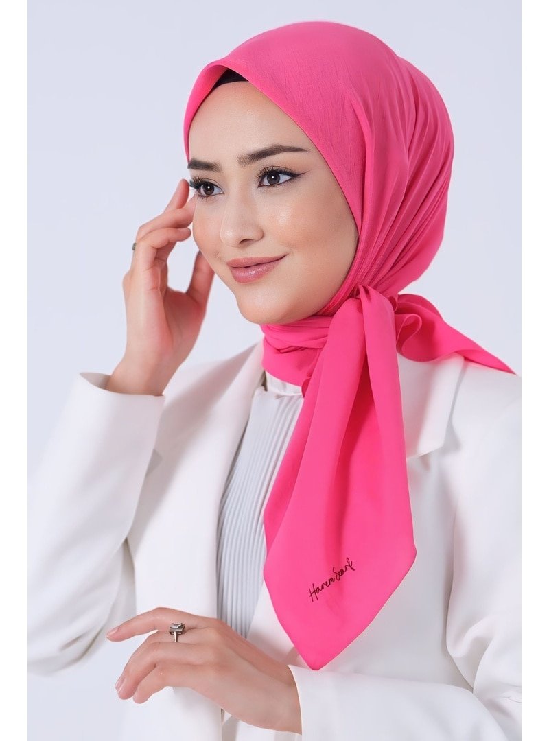 Harem Scarf Açık Fuşya Asya Eşarp