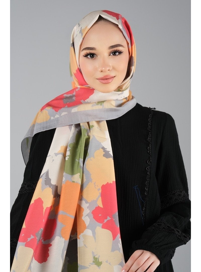 Harem Scarf Gri Monaliza Şal