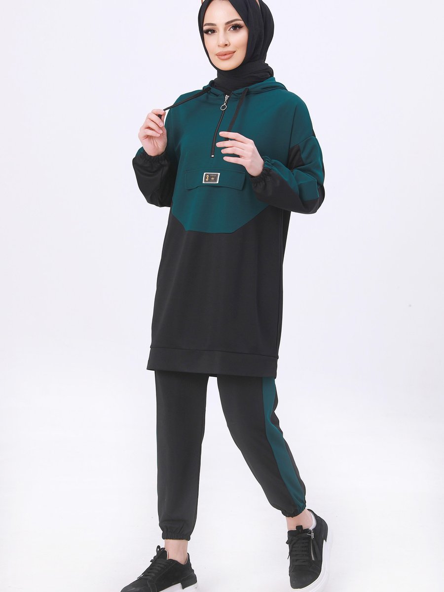 Tofisa Zumrut Tunik Pantolon