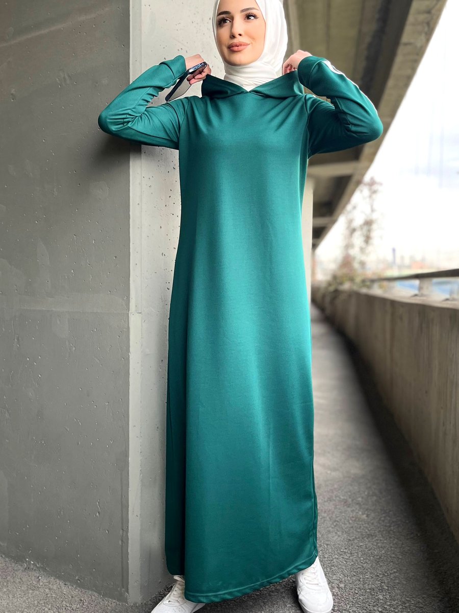 Tofisa Zumrut Elbise