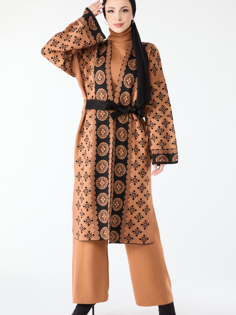 Tofisa Taba Üçlü Triko Takım