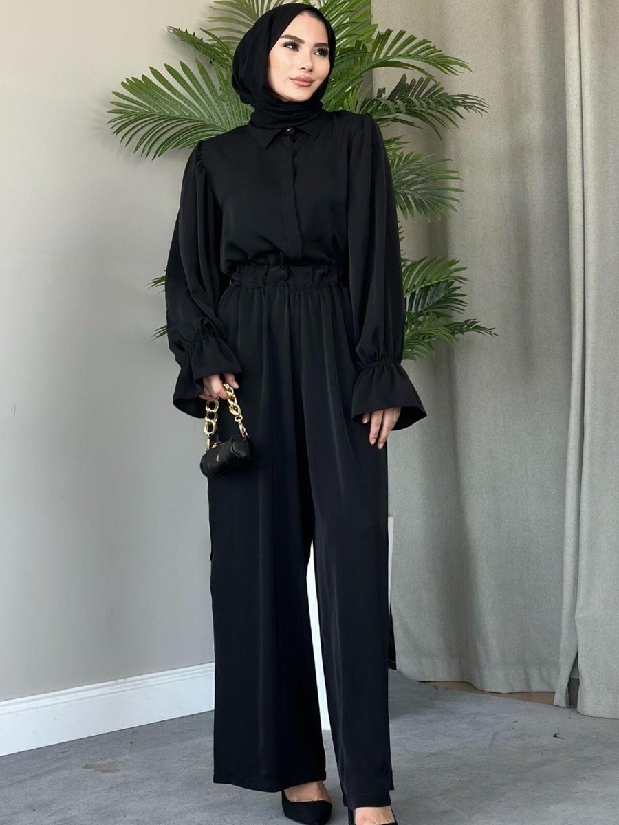Şule Giyim Dubai Tulum Siyah