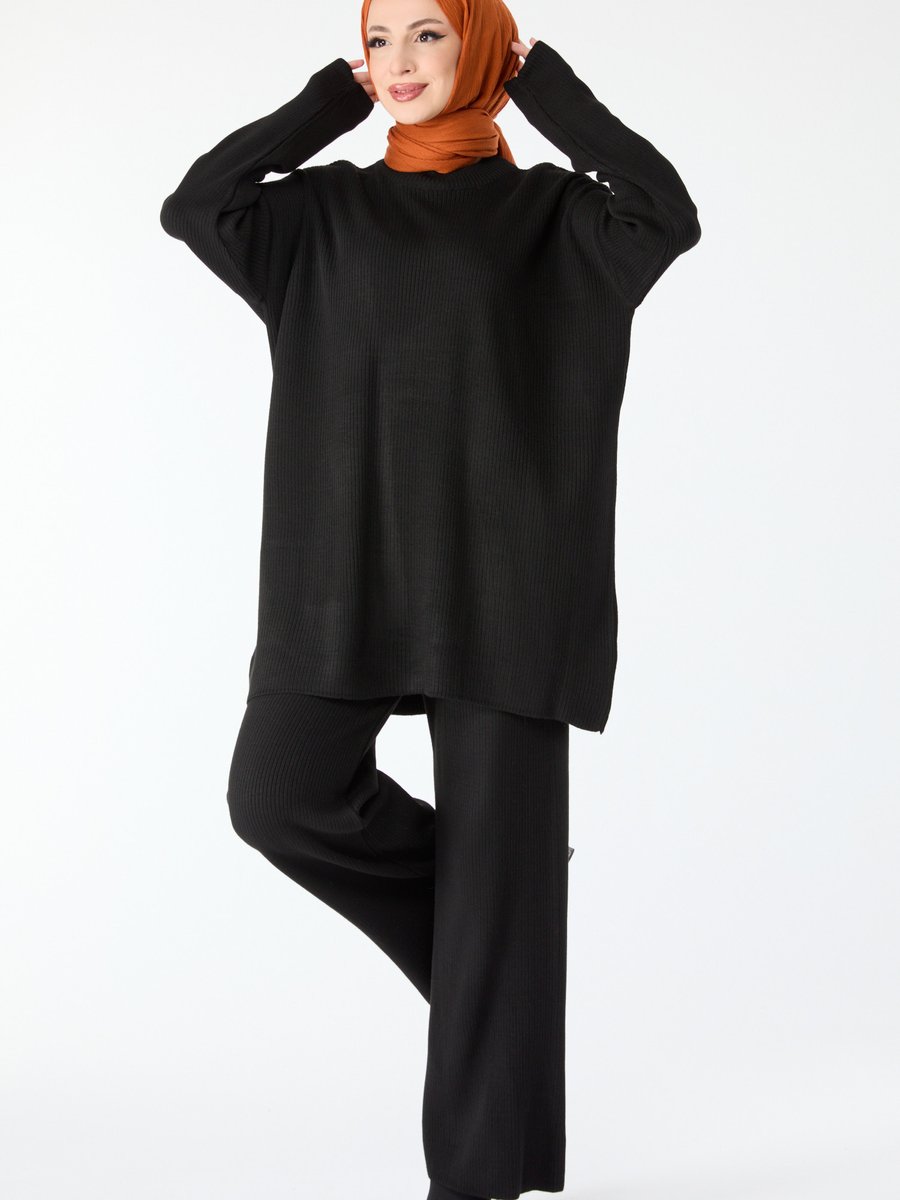 Tofisa Sıyah Triko Takım