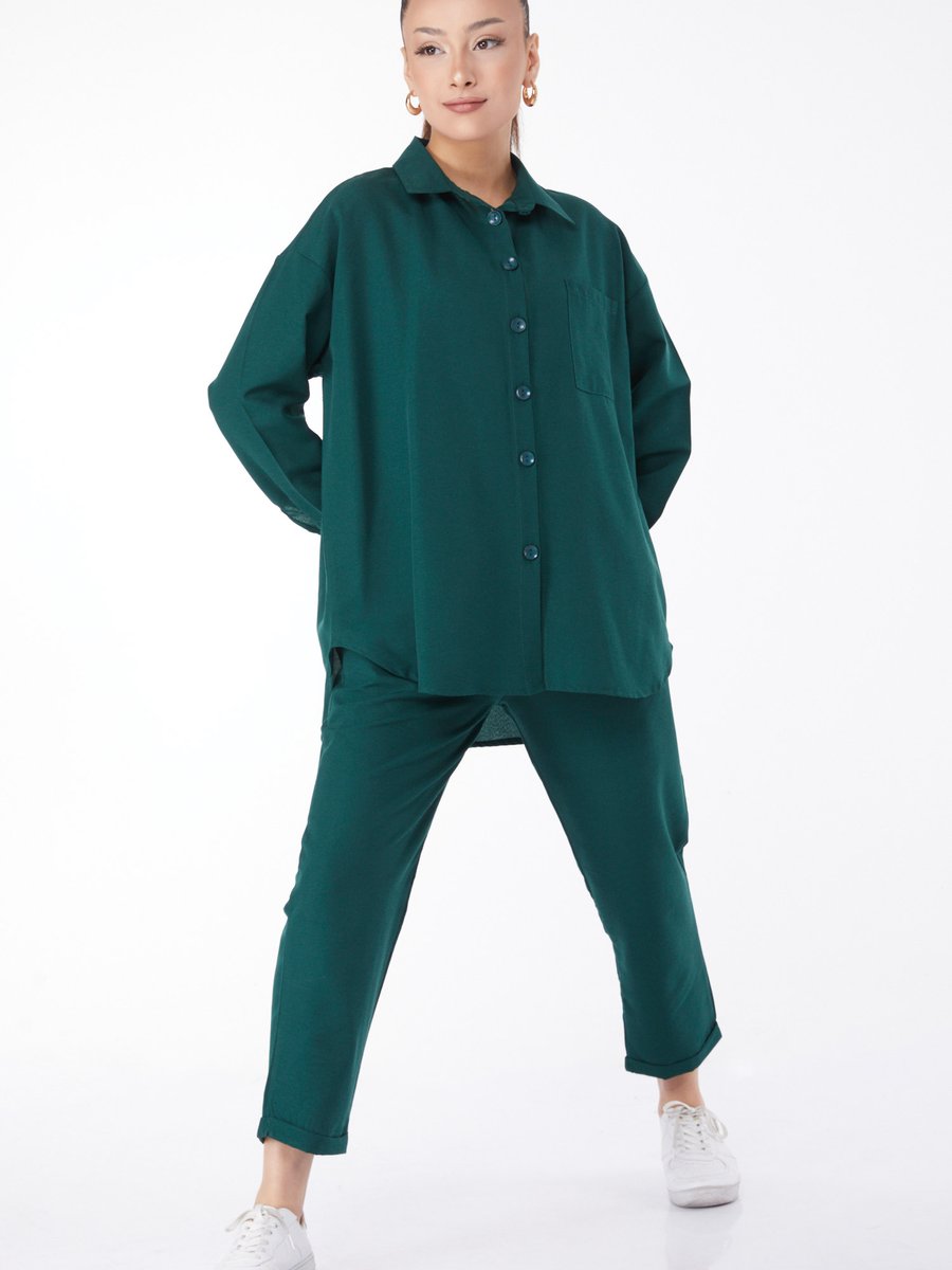 Tofisa Zumrut Tunik Pantolon