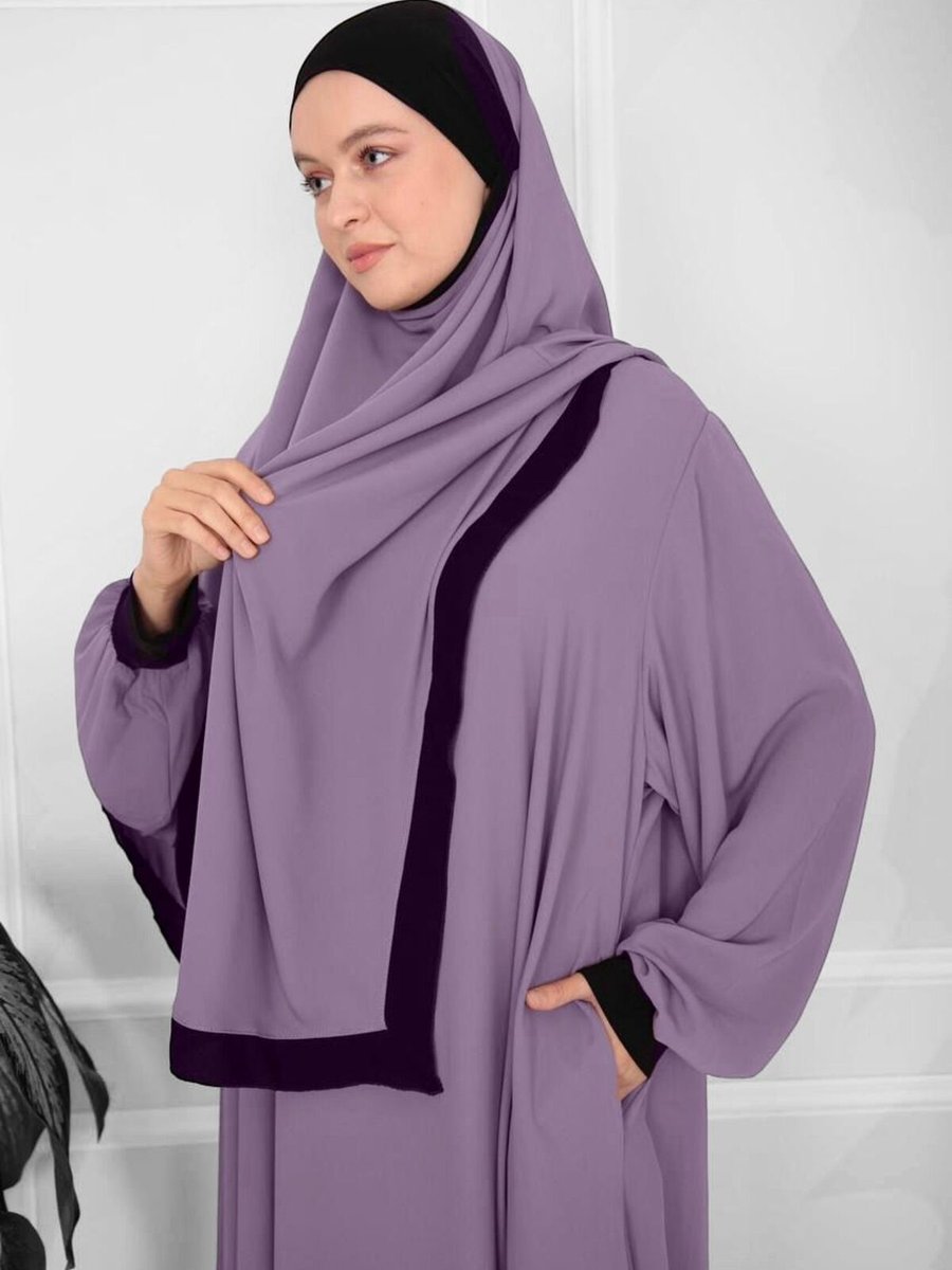 Mercan Hijab Mercan Bandajlı Khimar Abaya