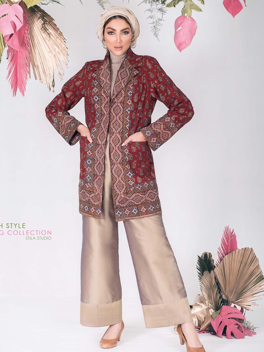 Gereh Style Zarif Keten Ceket: Klasik Ve Sanatsal Stilin Buluşma Noktası Tesettur Giyim