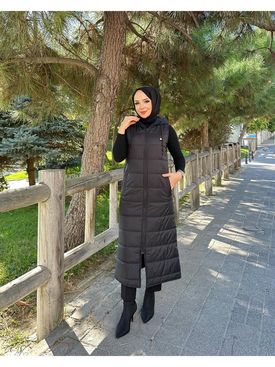 Doque Çift Taraflı Yelek Kışlık Kapitone Şişme