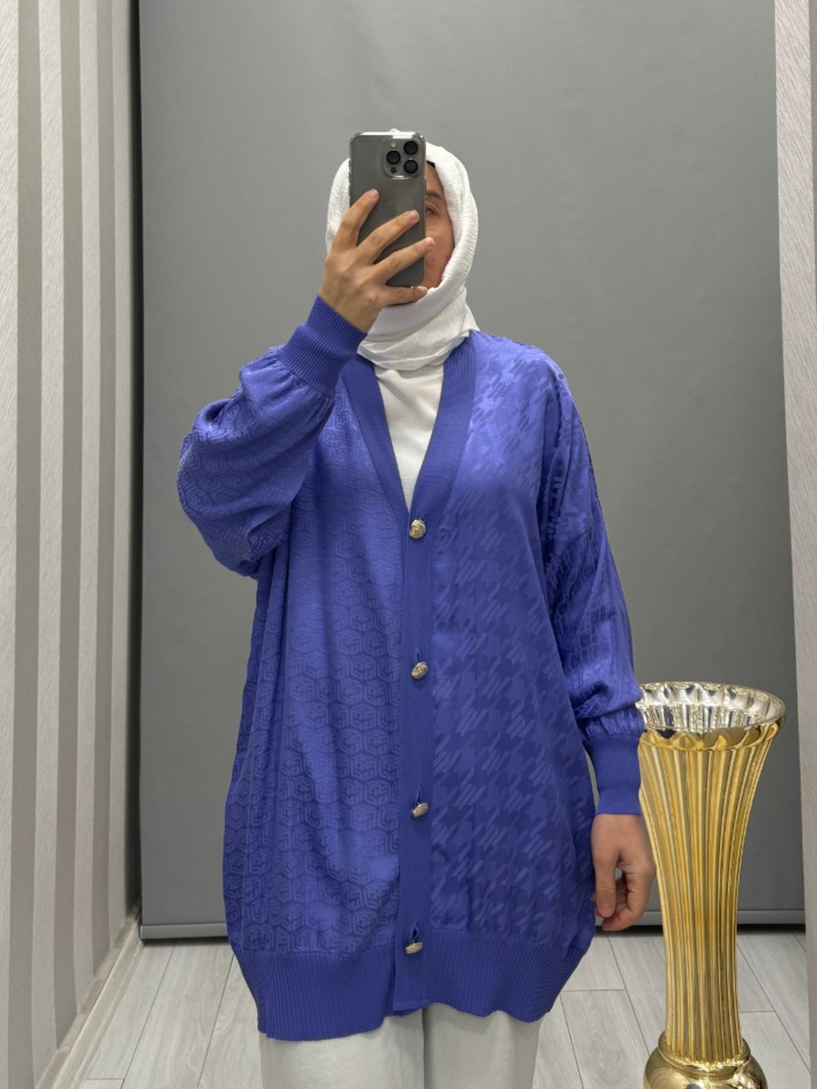 Ghisa Hırka Lila
