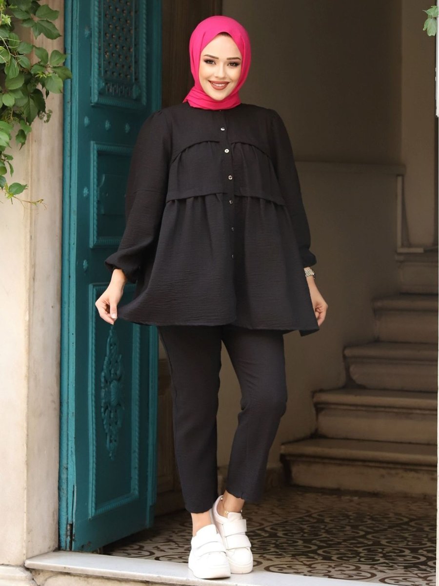 Alniss Collection Olena Pantolonlu Takım