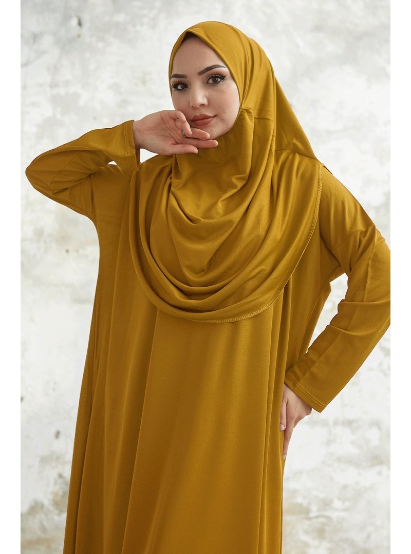 InStyle Gold Tek Parça Namaz Elbisesi