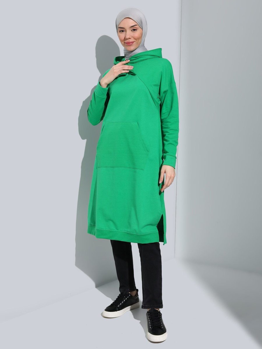 Bwest Sweatshirt Zümrüt Yeşili